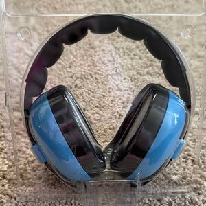 Baby Banz Blue and Black Noise-Cancelling Headphones